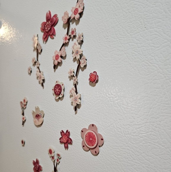 Cherry blossom magnets - Picture 4 of 8